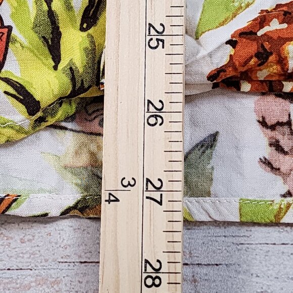 SpongeBob SquarePants Mens Hawaiian Shirt Tropical Pineapple Print Size M - Picture 7 of 10